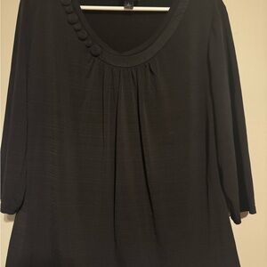 Elegant Black Women's Top